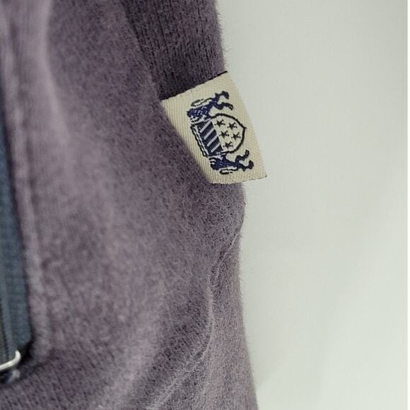 Blue Marlin Ireland Embroidered Zip Front Raglan Long Sleeve Trainer Sweatshirt - Picture 9 of 16